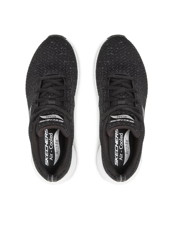 Skechers Skechers Sneakersy Glee For All 149713/BKW Czarny