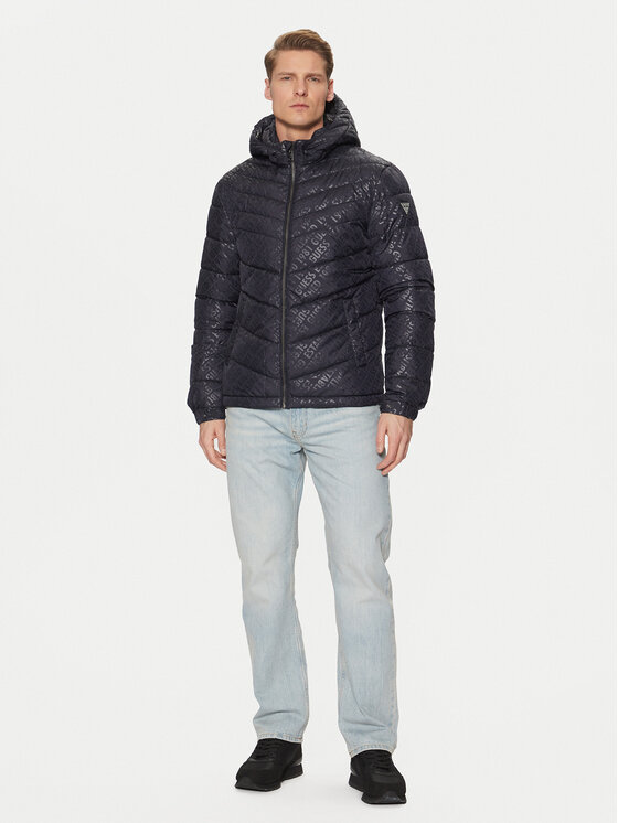Guess Guess Пухено яке M5RL45 WCQA2 Тъмносин Regular Fit