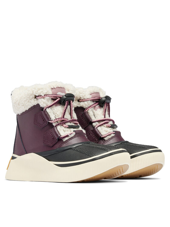 Sorel Sorel Trzewiki Out N About™ Iv Chillz Wp 2101321543 Fioletowy