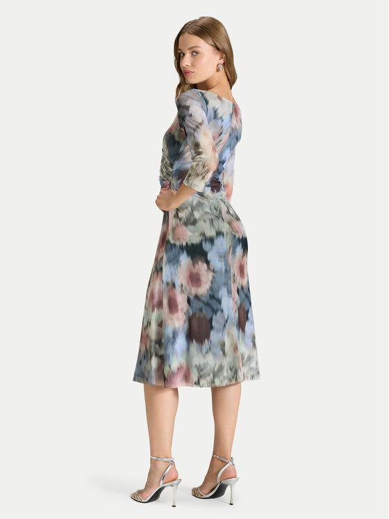 Swing Swing Coctailkleid 5AK05300 Bunt Regular Fit