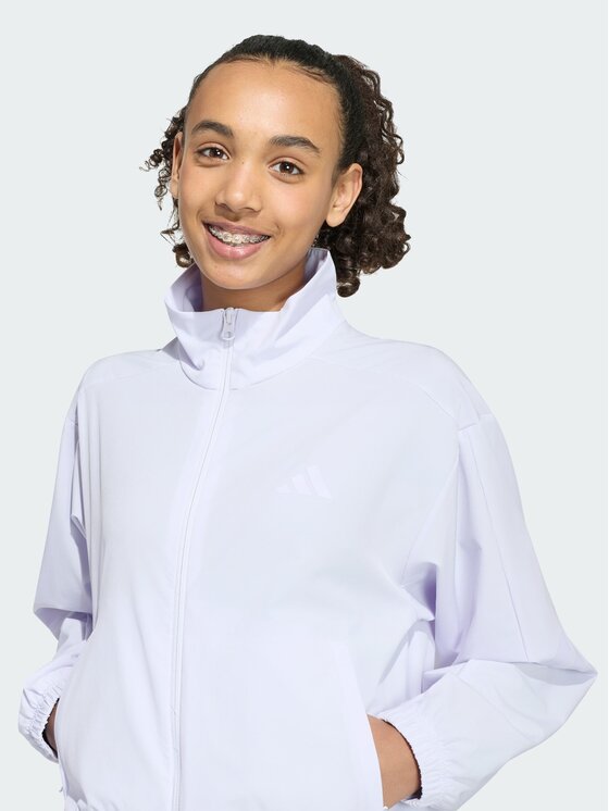 adidas adidas Kurtka przejściowa 169354 Fioletowy Regular Fit