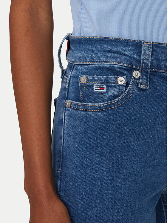 Tommy Jeans Tommy Jeans Traperice Nora DW0DW20220 Plava Skinny Fit
