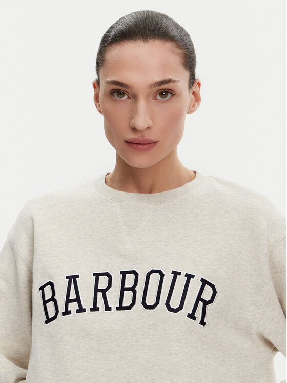 Barbour Barbour Majica dugih rukava LOL0591WH71 Siva Regular Fit