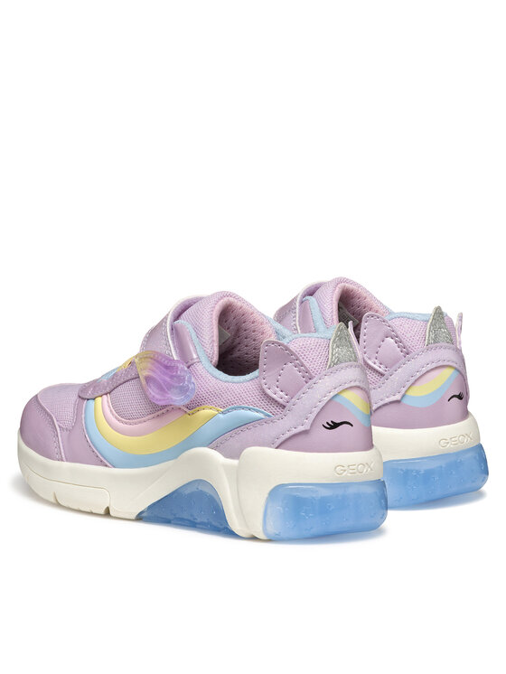 Geox Geox Sneakersy J Fadinlight J55M4A 0KNGN C8R0G S Fioletowy