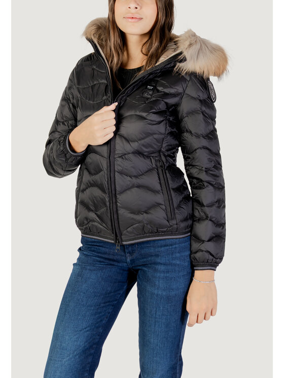 Blauer Blauer Giubbotto invernale ALDIE Nero Chino Fit