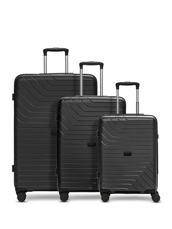 Redolz Redolz Komplet walizek 275576 Czarny