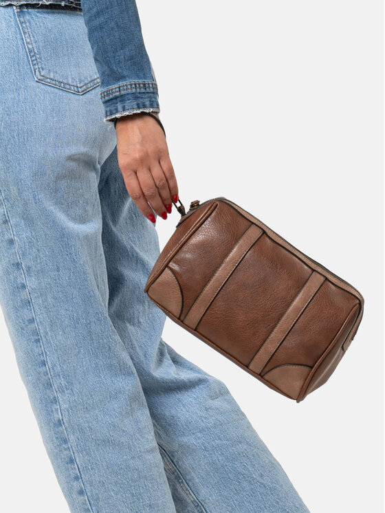 Herling Herling pochette Asher Marrone