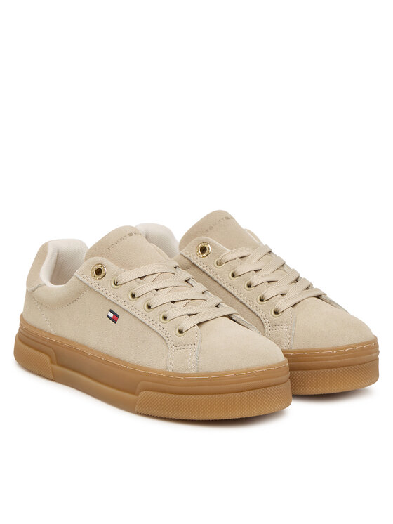 Tommy Hilfiger Tommy Hilfiger Sneakersy Jade T3A9-35098-1429 S Beżowy