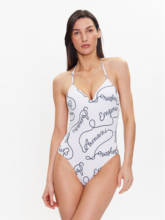 Emporio Armani Emporio Armani Купальник 262642 3R310 10410 Білий