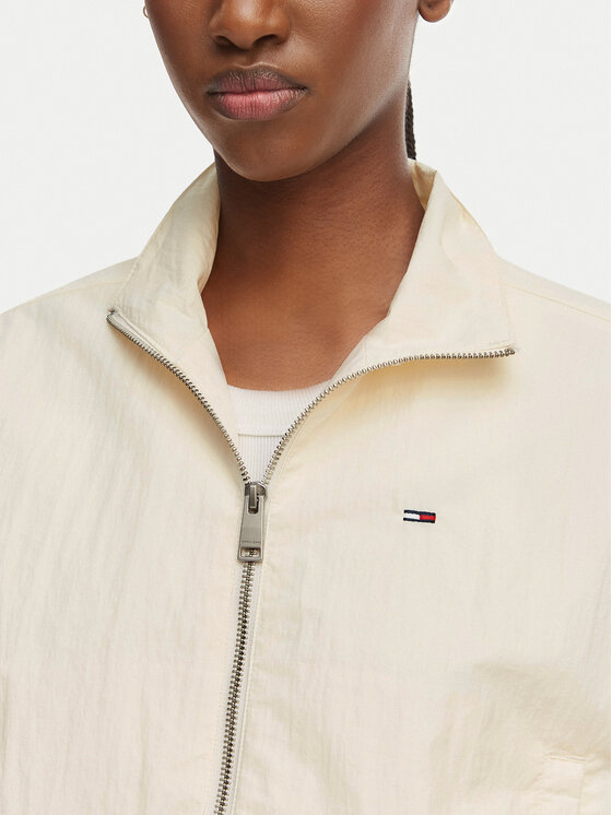 Tommy Jeans Tommy Jeans Geacă DW0DW22325 Alb Regular Fit