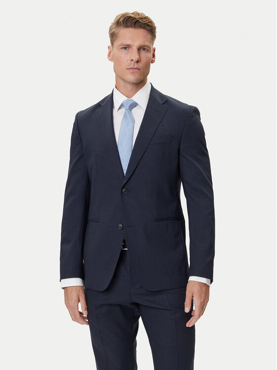 BOSS BOSS Костюм C-Huge 50551777 Тъмносин Slim Fit