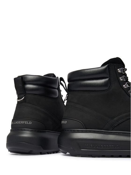 KARL LAGERFELD KARL LAGERFELD Черевики туристичні 8 Kapri Lug KL57548 Чорний