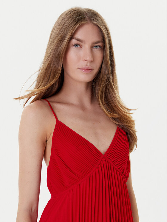 MICHAEL Michael Kors MICHAEL Michael Kors Rochie cocktail MT583407R3 Roșu Regular Fit