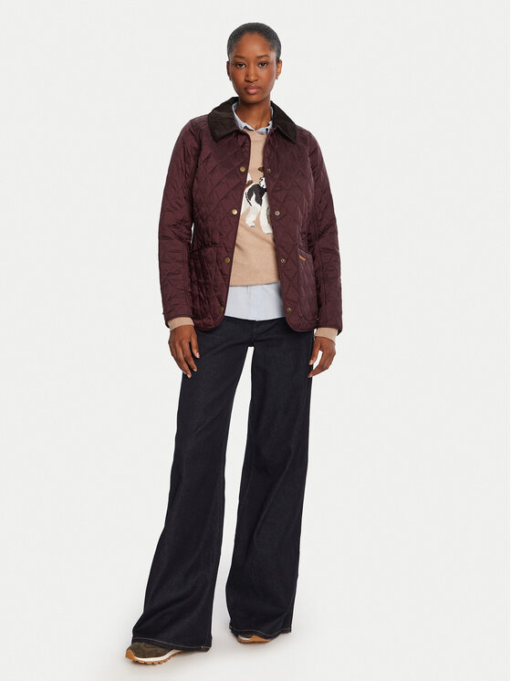 Barbour Barbour Kurtka przejściowa Annandale LQU0475RE96 Bordowy Regular Fit