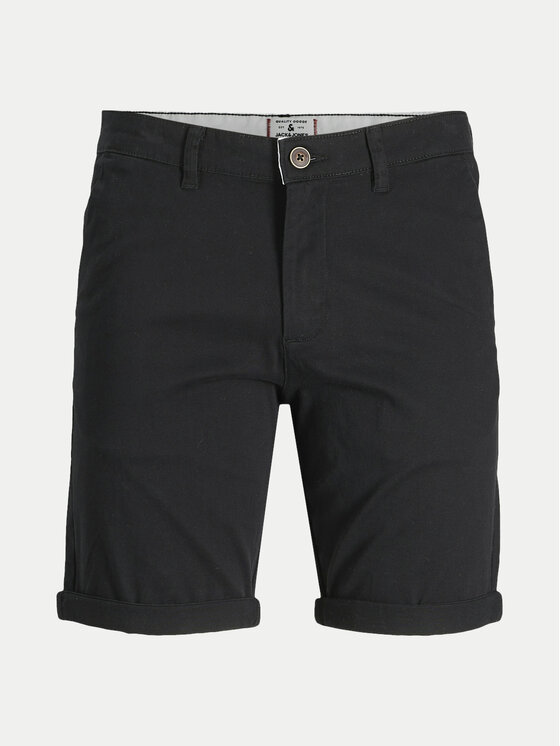 Jack&Jones Junior Jack&Jones Junior Kratke hlače David 12254241 Crna Regular Fit