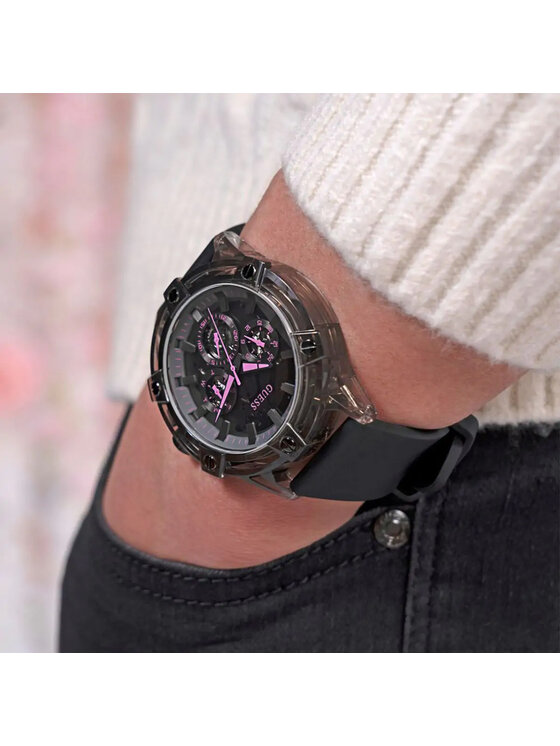 Guess Guess Ρολόι GW0032G2 Μαύρο