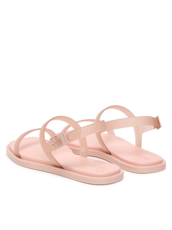 Calvin Klein Calvin Klein Basutės Jelly Sandal Sling Mat Tran Tpu HW0HW02969 Smėlio