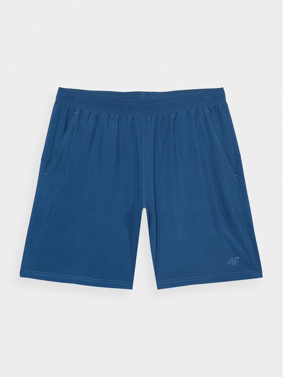 4F 4F Pantaloncini sportivi 4FWAW24TFSHM696-32S Blu Regular Fit
