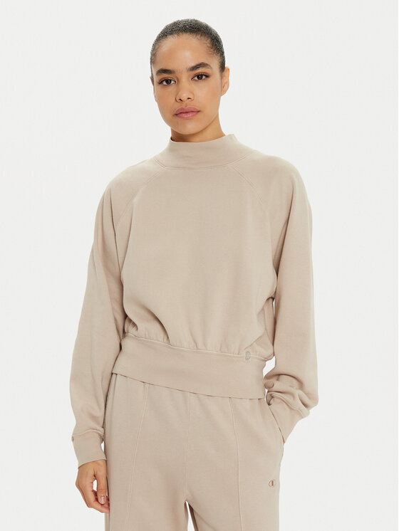 Champion Mikina 117637 Béžová Loose Fit