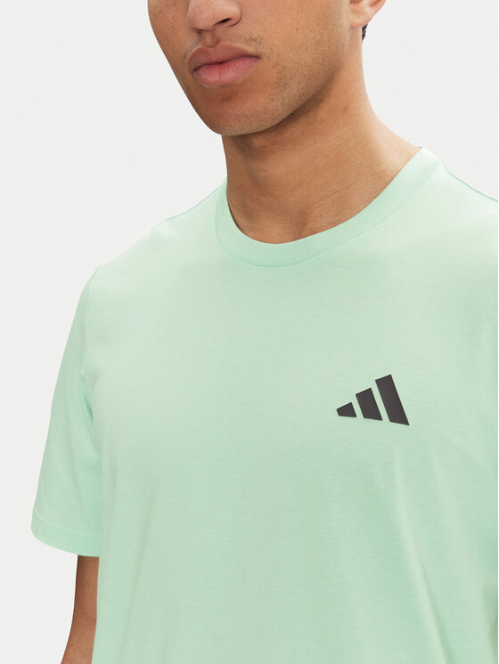 adidas adidas T-Shirt Mercedes - AMG Petronas Formula One Team Premium JY3033 Zielony Regular Fit