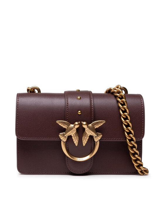 Borsa pinko bordeaux on sale