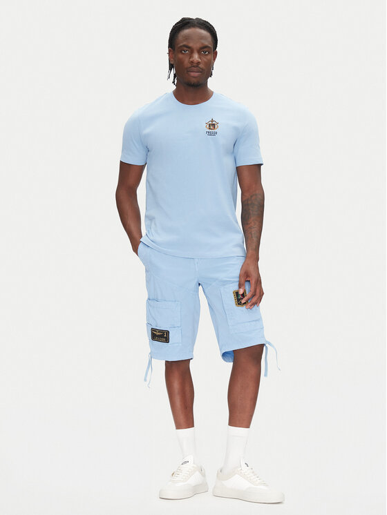 Aeronautica Militare Aeronautica Militare Футболка 251TS2391J592 Блакитний Regular Fit