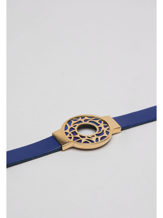 MARASIMSIM MARASIMSIM Náramok Blue Orient Zlatá