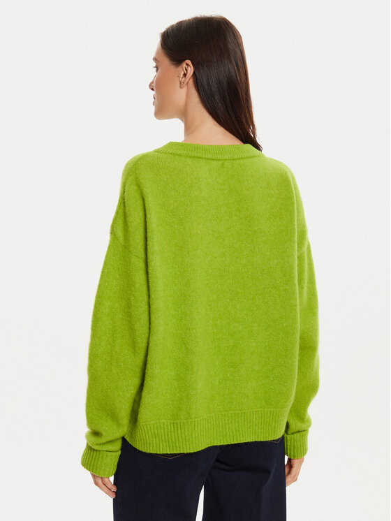 American Vintage American Vintage Maglione VITO18EH24 Verde Loose Fit
