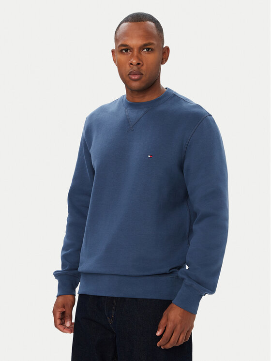 Tommy Hilfiger Tommy Hilfiger Mikina Seasonal MW0MW40000 Modrá Regular Fit