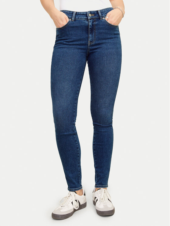 JJXX Jeans Hlače Vienna 12259620 Mornarsko Modra Skinny Fit