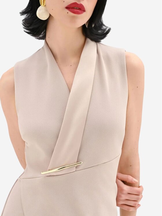 Rinascimento Rinascimento Abito da sera Abito donna Beige Regular Fit