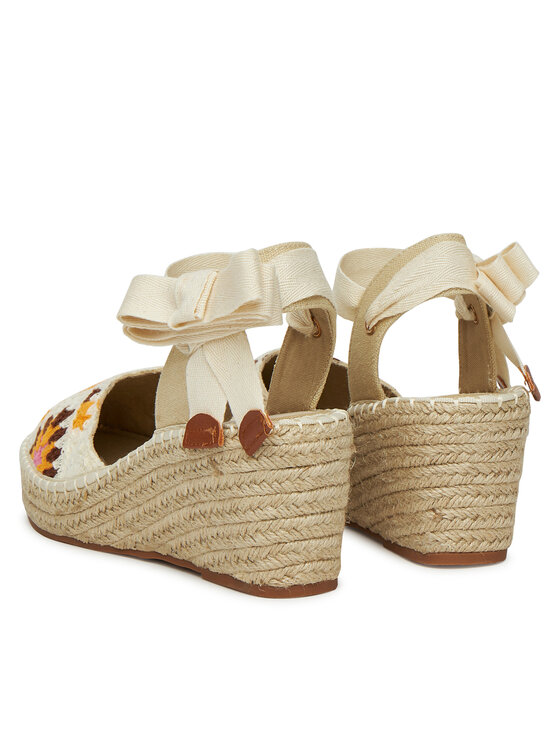 DeeZee DeeZee Espadryle XF-310-03 Beżowy