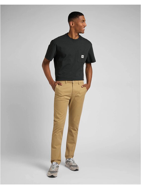 Lee Lee Pantaloni chino SLIM CHINO Marrone Slim Fit