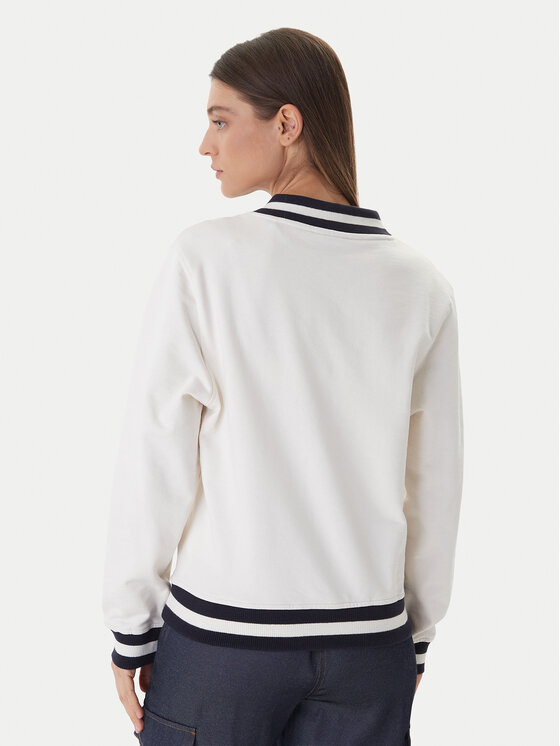Guess Guess Pulóver GUESS x NORTH SAILS W6GQ11 K3480 Ekru Regular Fit