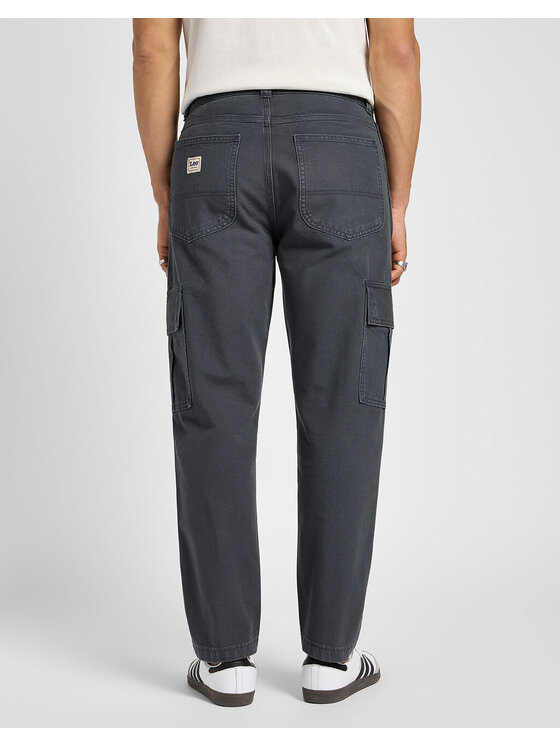 Lee Lee Chinosy CARGO PANT Szary Loose Fit