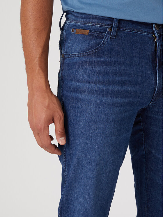 Wrangler Wrangler Jeansy Texas W12SYJZ99 112334232 Niebieski Slim Fit