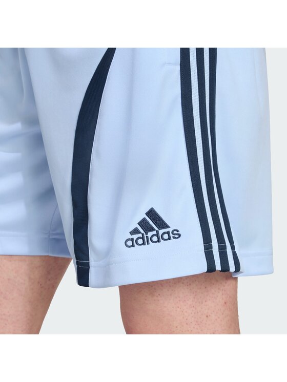 adidas adidas Szorty materiałowe 151041 Błękitny Regular Fit