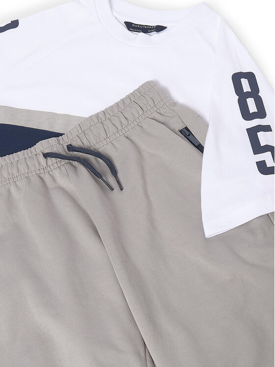 Mayoral Mayoral Set T-Shirt und Shorts 6688 Grau Regular Fit