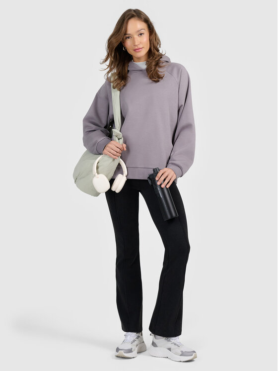 4F 4F Bluza BASIC+ Szary Loose Fit