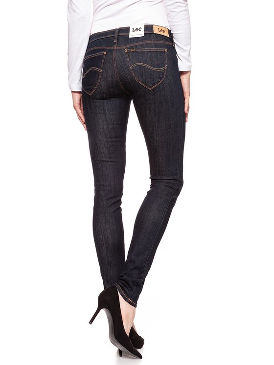 Lee Lee Jeansy TOXEY Niebieski Skinny Fit