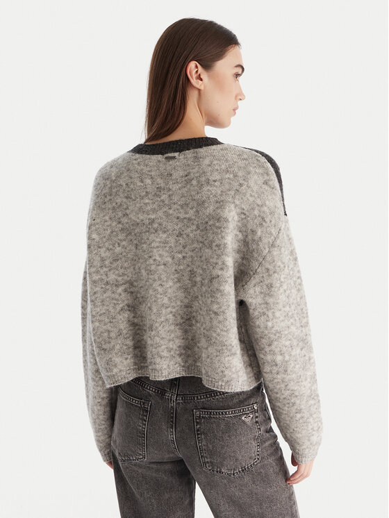 Billabong Billabong Пуловер Palm Forever EBJSW00133 Сив Regular Fit