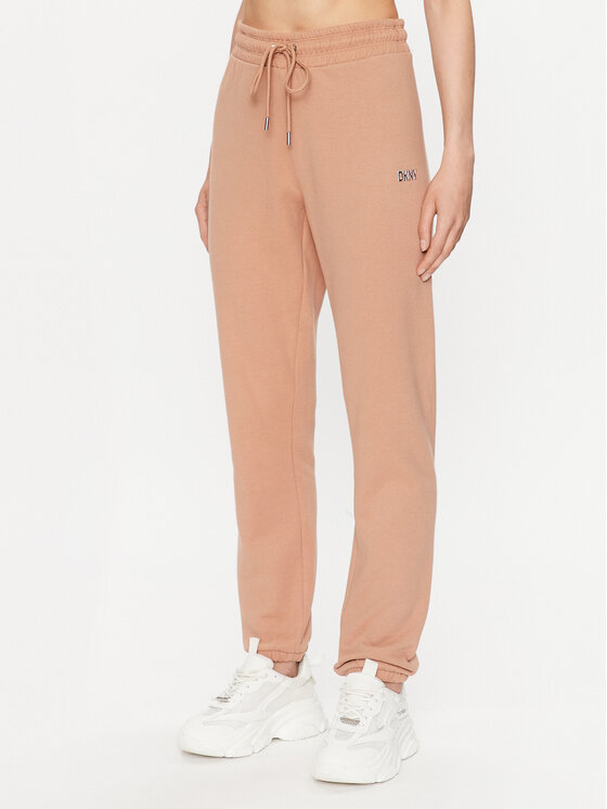 DKNY Sport DKNY Sport Teplákové kalhoty DP2P3114 Hnědá Regular Fit