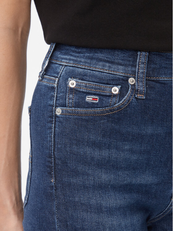 Tommy Jeans Tommy Jeans Jeansy Sylvia DW0DW17156 Niebieski Flare Fit
