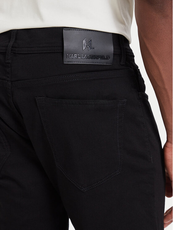 KARL LAGERFELD KARL LAGERFELD Jeansy 265501 564881 Czarny Regular Fit