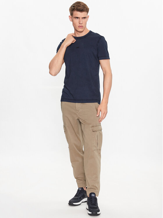 BOSS Boss T-Shirt Tokks 50502173 Granatowy Regular Fit