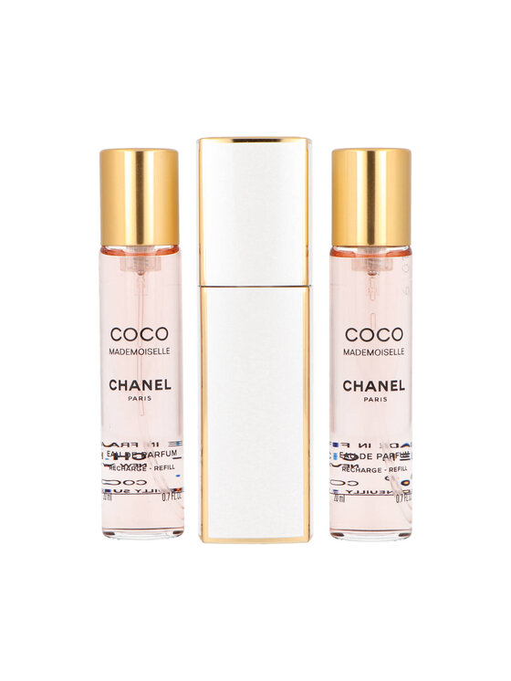 Chanel Chanel Coco Mademoiselle Twist and Spray 3x20ml woda perfumowana  ozdobne opakowanie + wkłady Woda perfumowana