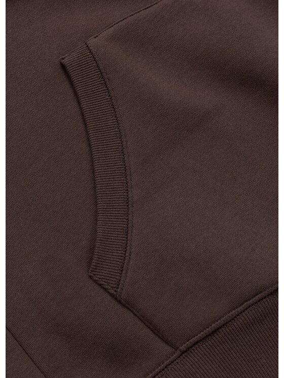 PITBULL PITBULL Bluza NORTON Brązowy Regular Fit