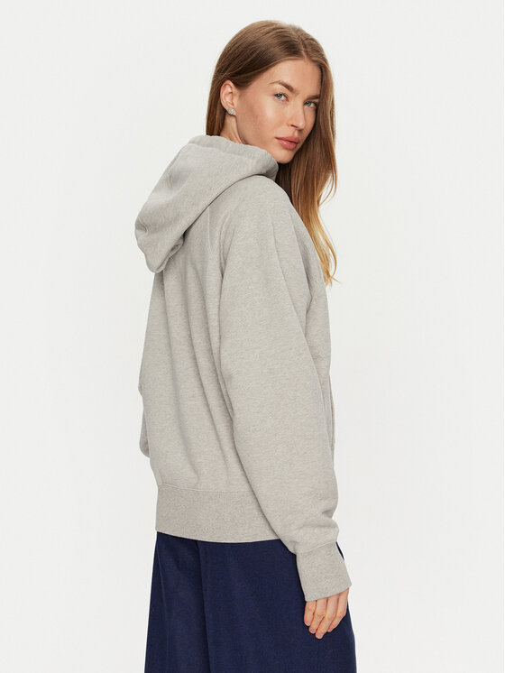 AMI Paris AMI Paris Majica dugih rukava BFUSW205747 Siva Regular Fit