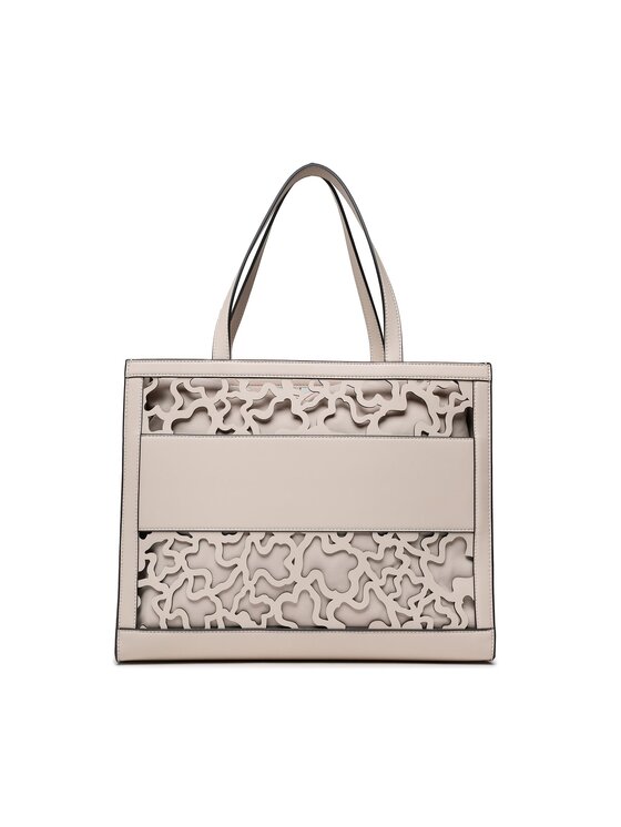 TOUS TOUS Дамска чанта Shopping Xl Amaya K.Shock 2001660601 Бежов