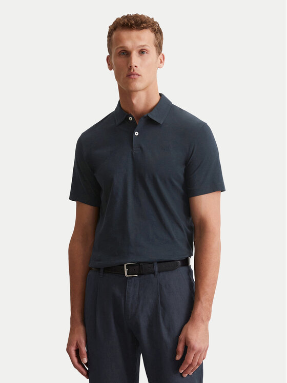 Marc O'Polo Marc O'Polo Polo majica 536 2176 53018 Mornarsko modra Shaped Fit